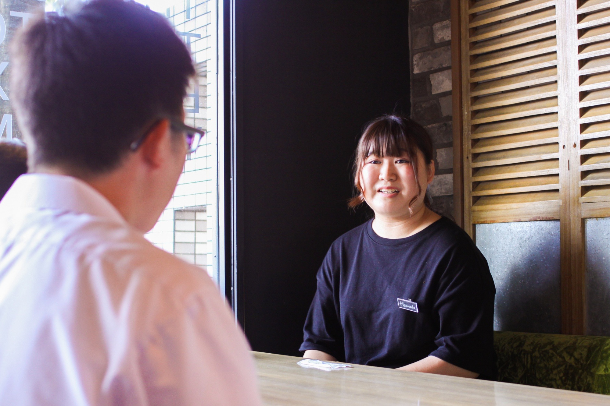 VIVA cafe’sta濱田さん、インタビュー体験☆