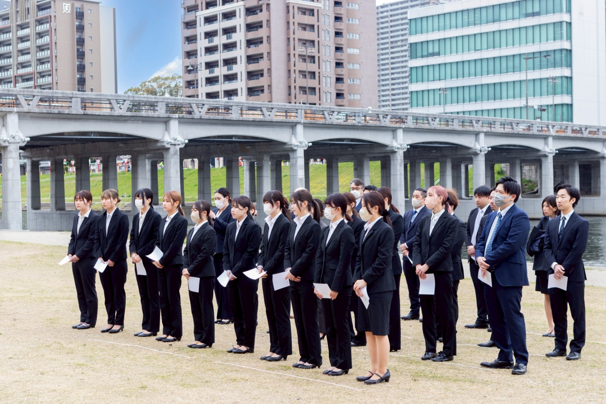 aimグループ2024年　入社式